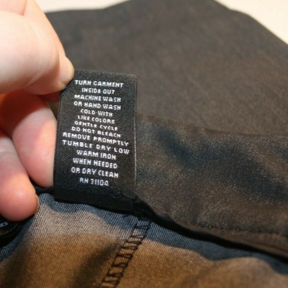 ND New Direction size 8 Black women's pants - Picture 2 of 9